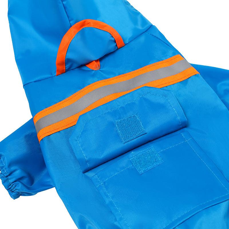 Reflective Pet Raincoat: Keep Your Furry Friend Safe And Dry-1