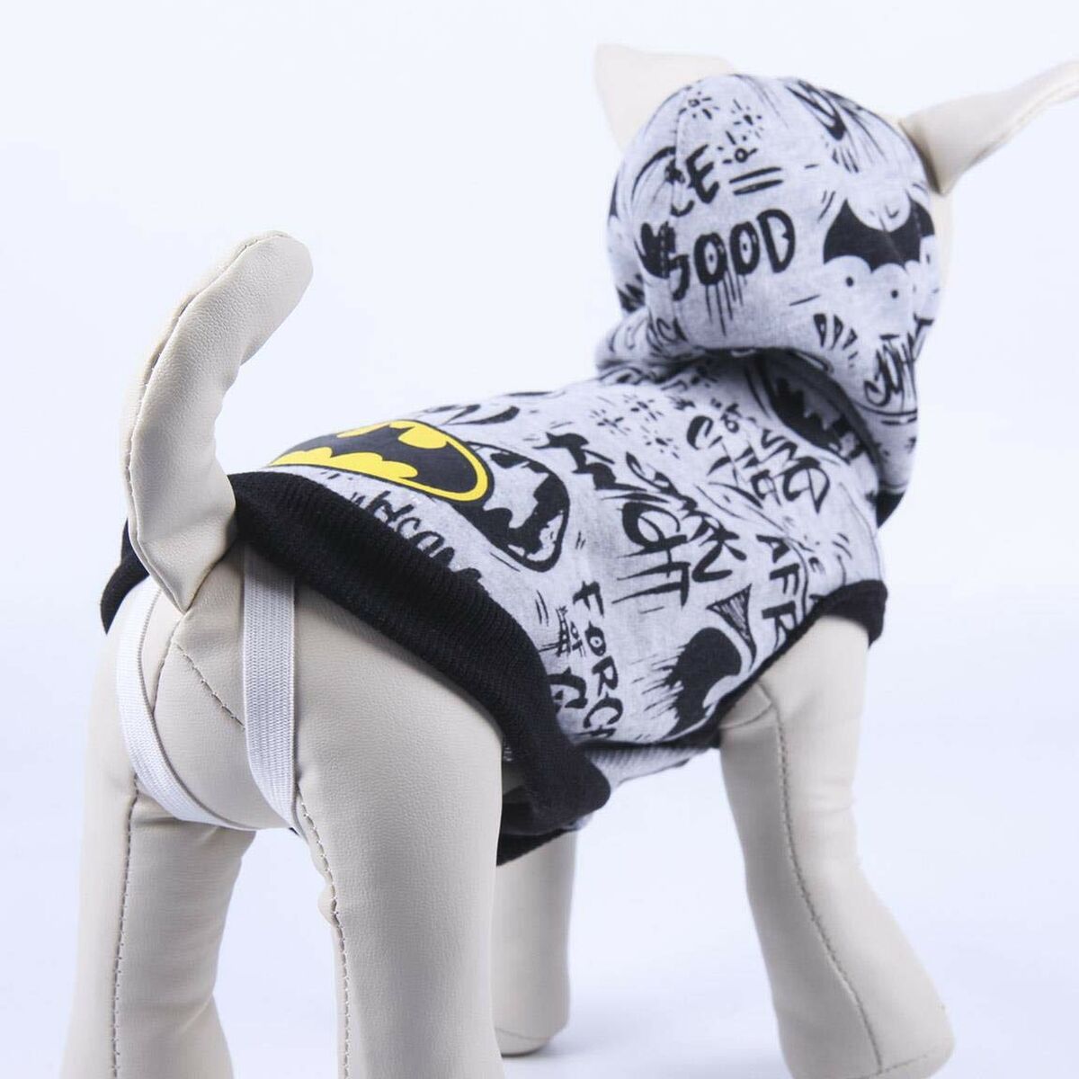 Dog Sweatshirt Batman XS Black-3