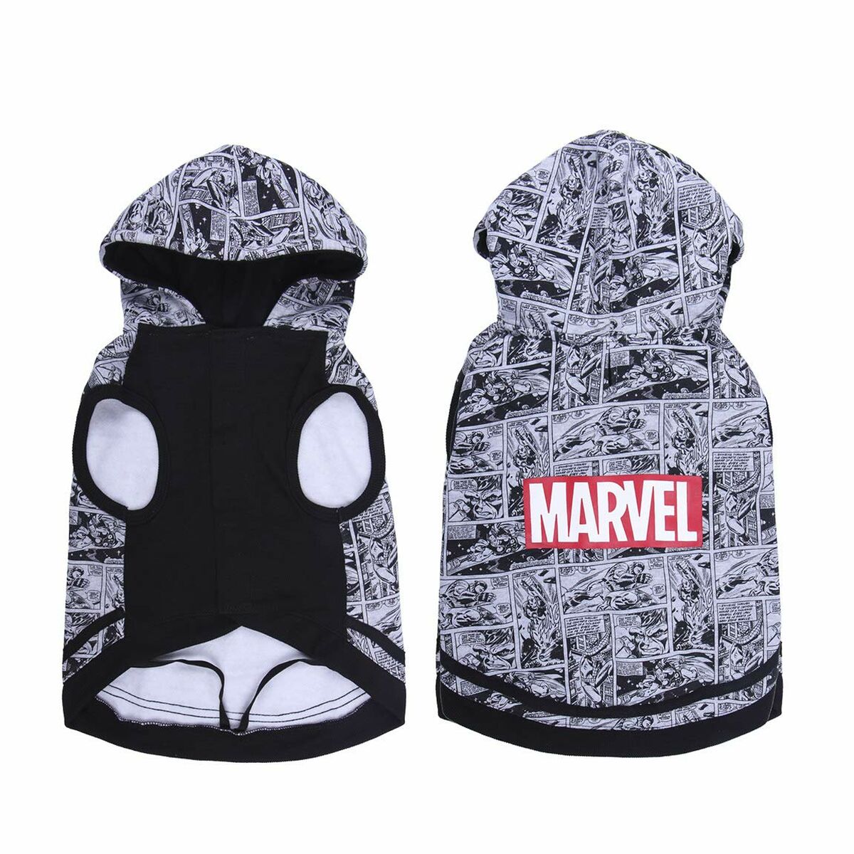 Dog Sweatshirt Marvel XXS Grey-0