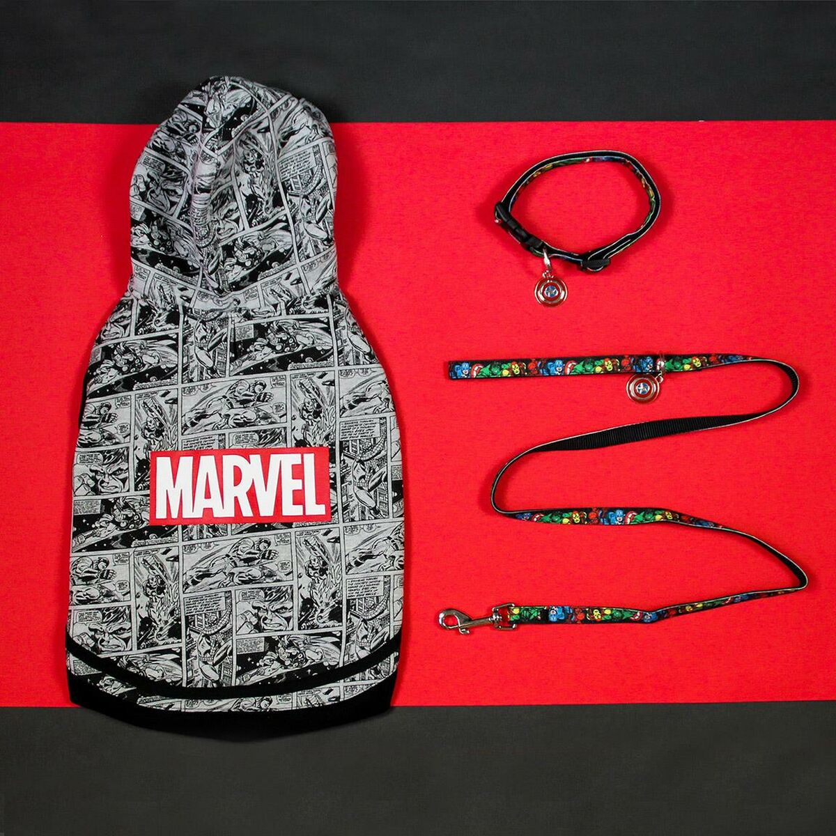 Dog Sweatshirt Marvel XXS Grey-10