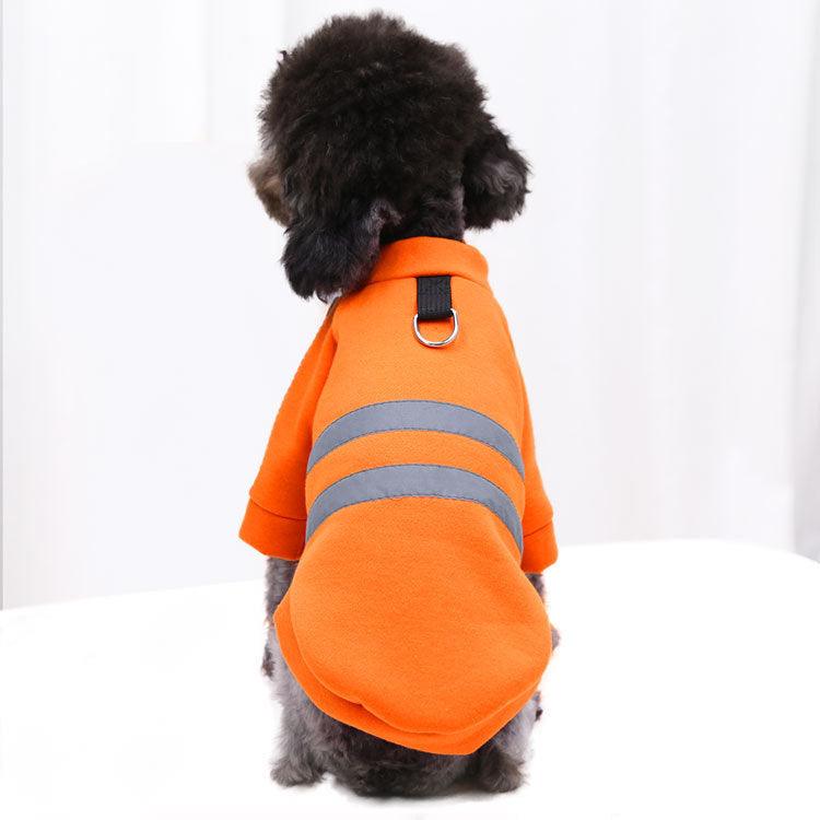 Reflective Glow-In-The-Dark Pet Sweater: Safe And Stylish Nighttime Attire For Dogs And Cats-6