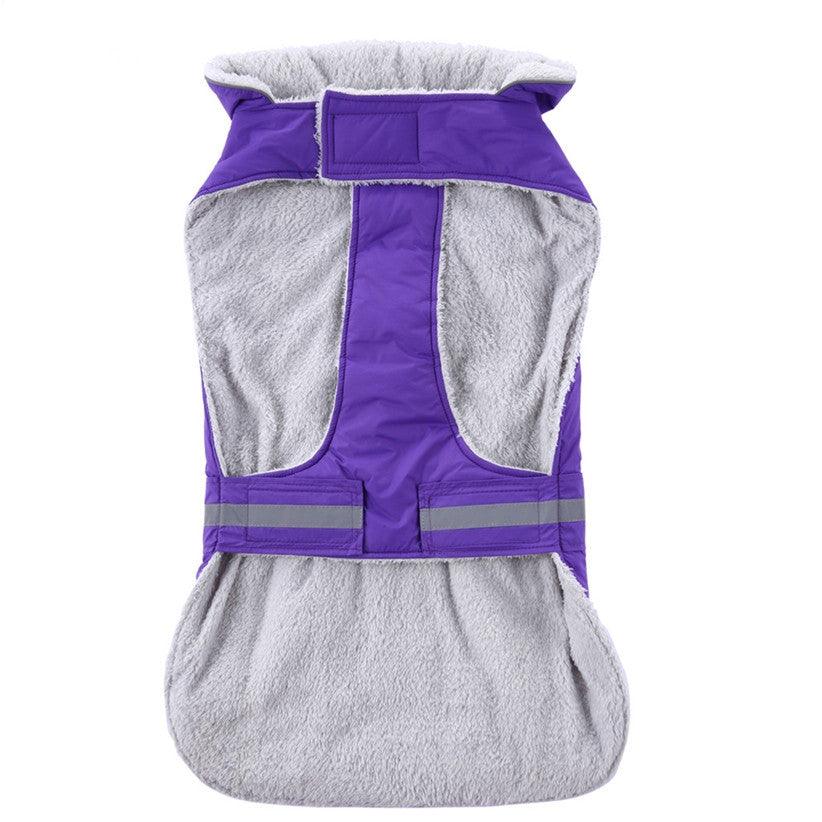Night Glow Pet Winter Coat-5