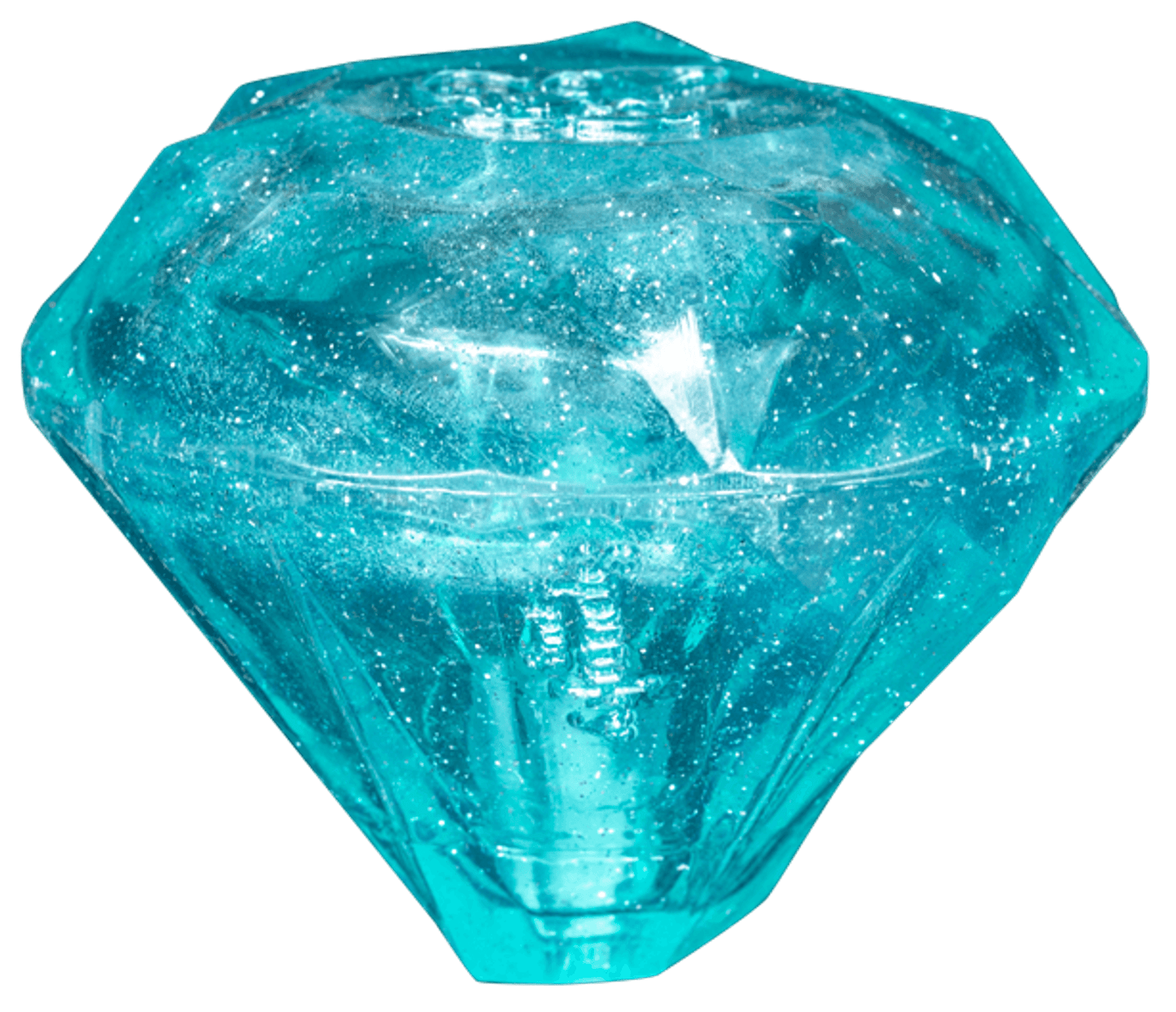Spunky Pup Squeaky Gems Diamond Dog Toy - Floating & Dishwasher-Safe-3