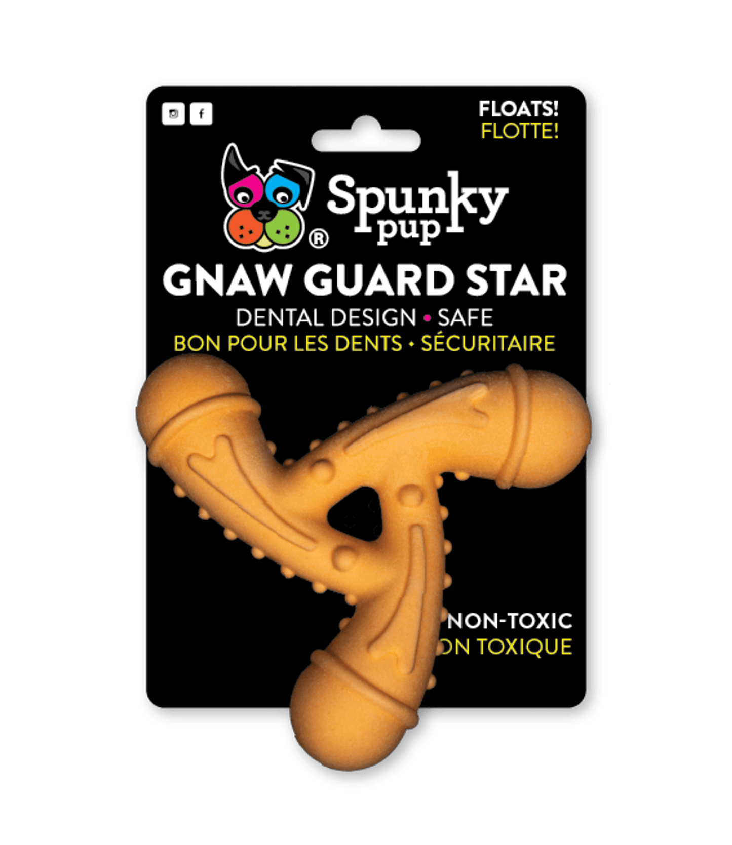 Gnaw Guard Floating Star Foam Dental Chew Toy-2
