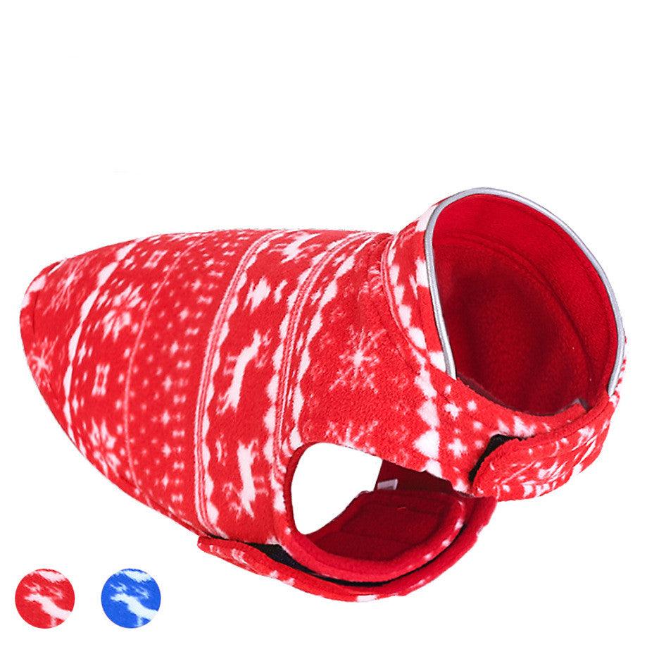 Festive Furry Friends Sweater: Christmas Pet Clothing For Small Dogs And Puppies-1