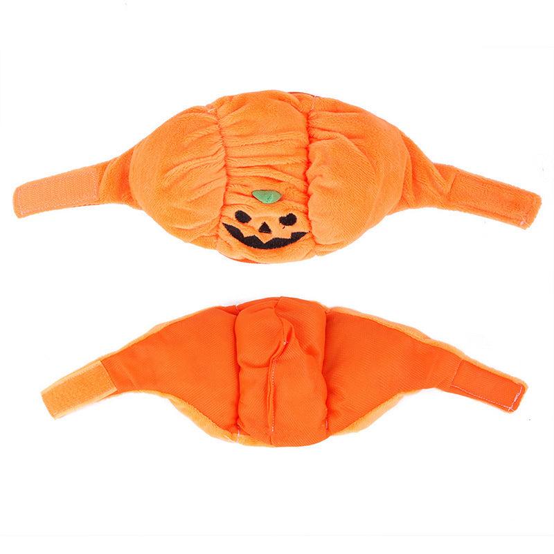 Funny Pumpkin Pet Hat - Cute Halloween Costume For Pets-1