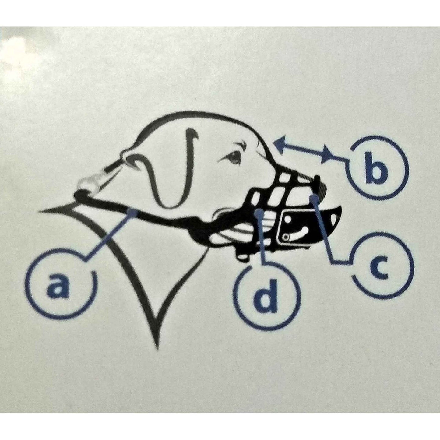 Dog Muzzle Guard - Anti Barking Biting Soft Flexible Cage Pet Mouth Basket Pawise-3