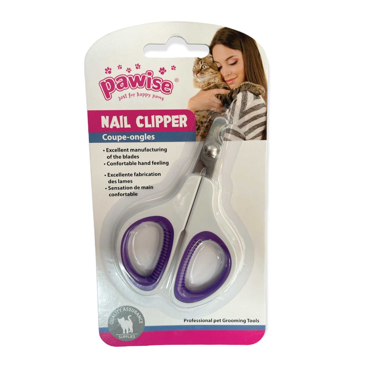 Pet Nail Clipper Dog Cat Claw Cutter Rounded Scissors Small Grooming Tool-0
