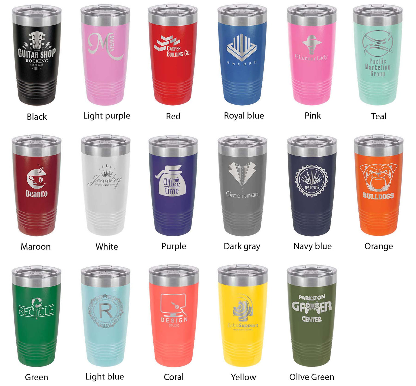 Dog Lover Tumbler Dogs Make Our Life Whole Travel Mug Insulated Laser Engraved Coffee Cup 20 oz-3