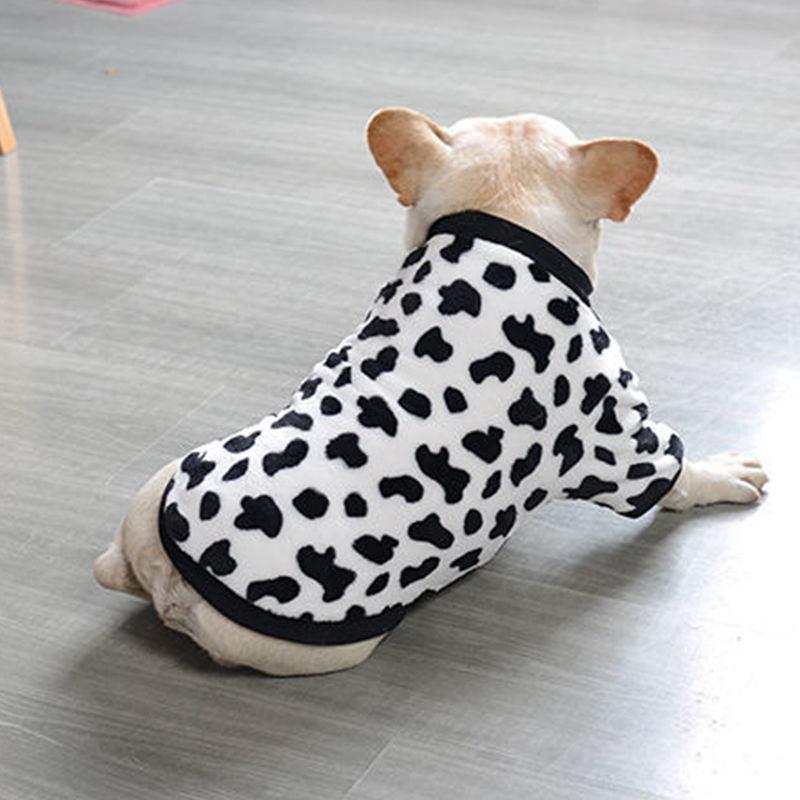 French Plush Pajamas For Fashionable Pets-2