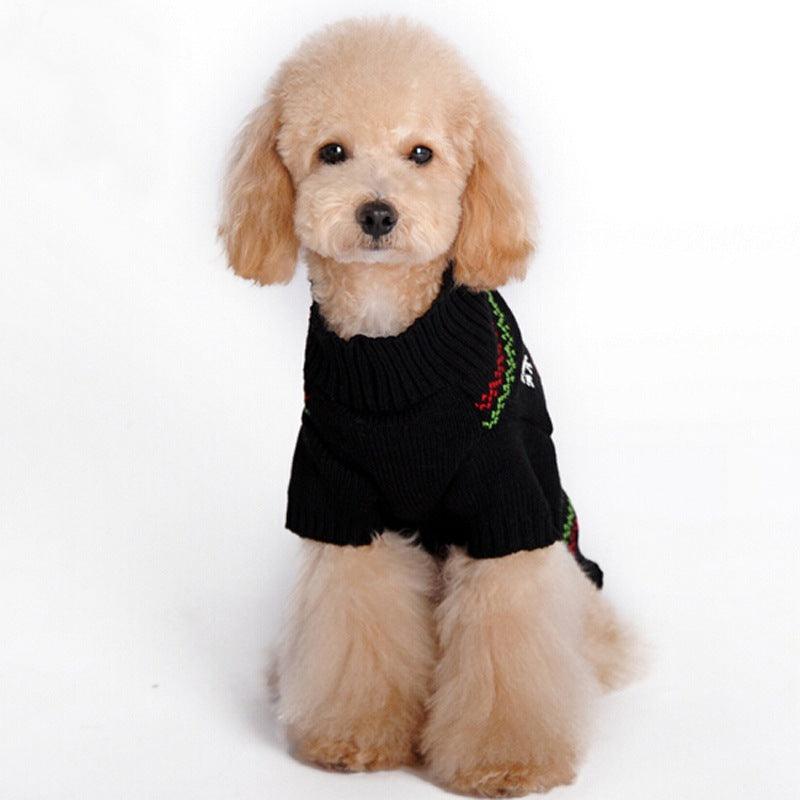 Winter Wonderland Pet Sweater: Cozy Christmas Fashion For Cats And Dogs-3