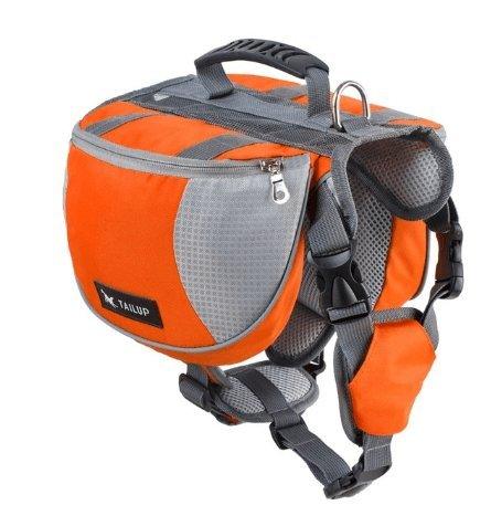 Adventure Paws Pet Harness With Built-In Backpack-3