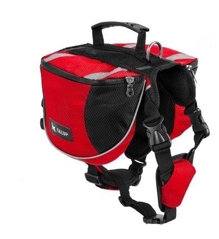 Adventure Paws Pet Harness With Built-In Backpack-1