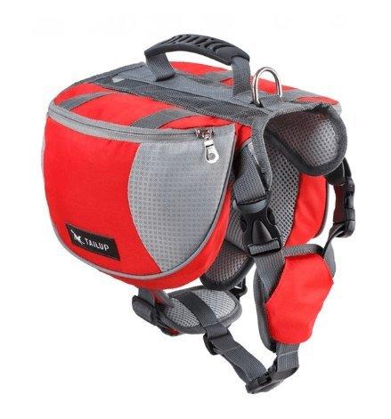 Adventure Paws Pet Harness With Built-In Backpack-0