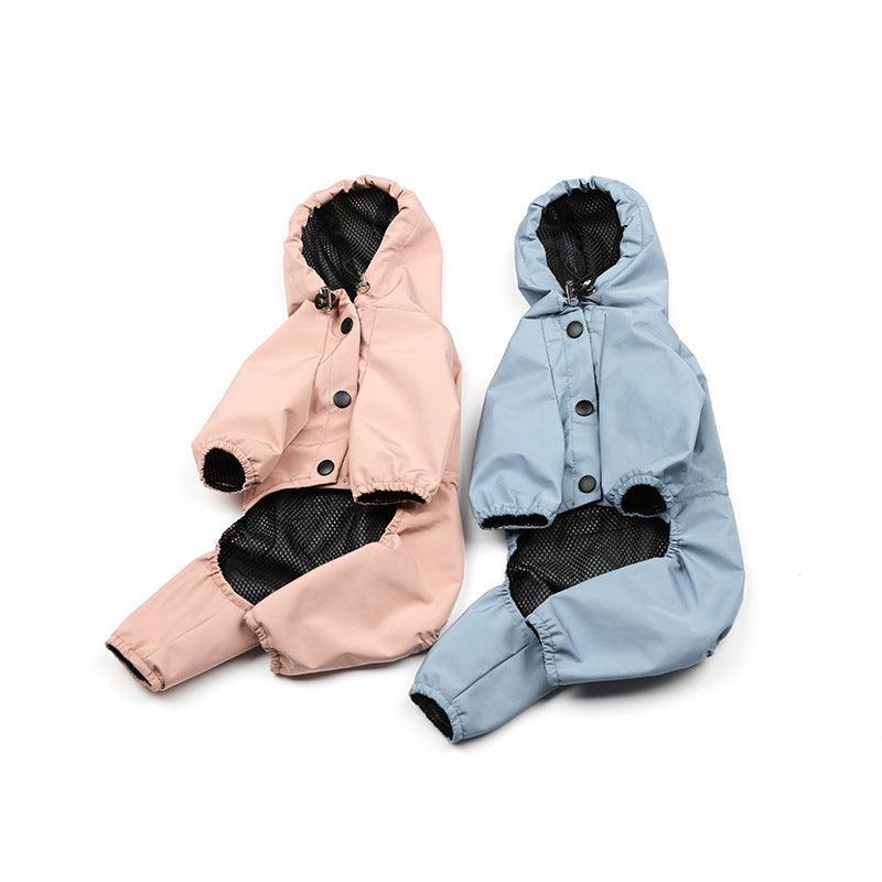 All-Weather Reflective Pet Raincoat-1
