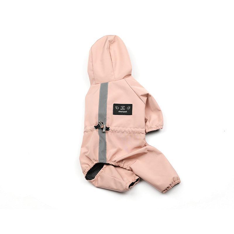 All-Weather Reflective Pet Raincoat-3