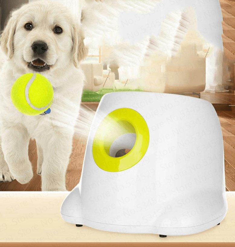 Automatic Dog Ball Launcher: Keep Your Pup Active And Entertained All Day!-0