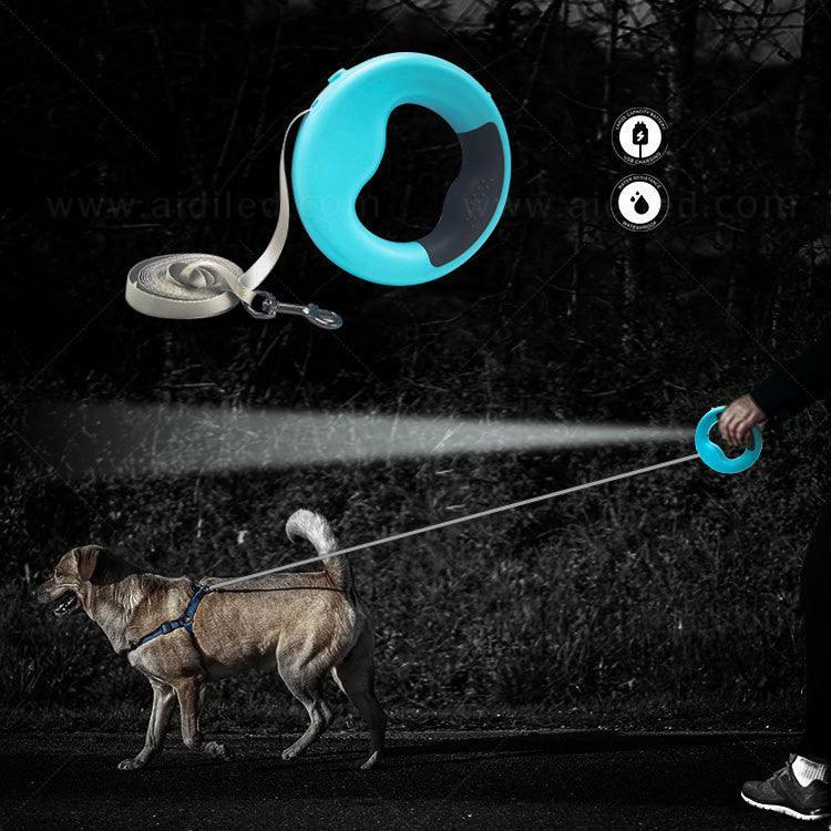Automatic Pet Walking Leash With Led Lights-2