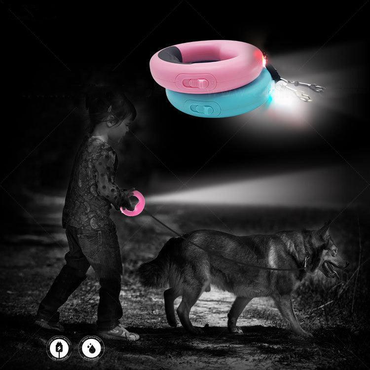 Automatic Pet Walking Leash With Led Lights-4