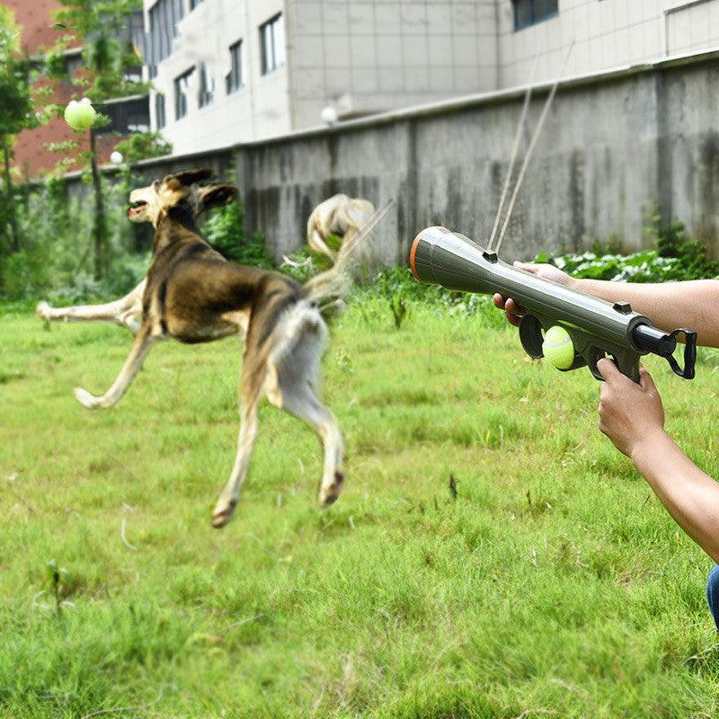 Automatic Tennis Ball Launcher: Shoot And Fetch For Tennis Pets-3
