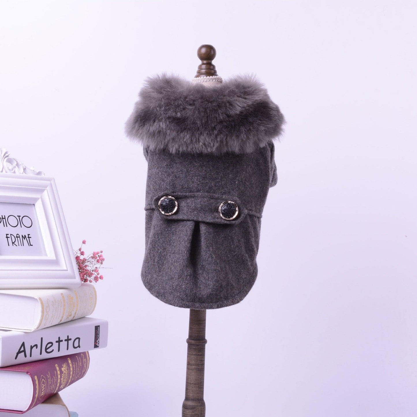 Bipedal Woolen Dog Coat - Cozy And Stylish Winter Wear For Your Pup-4