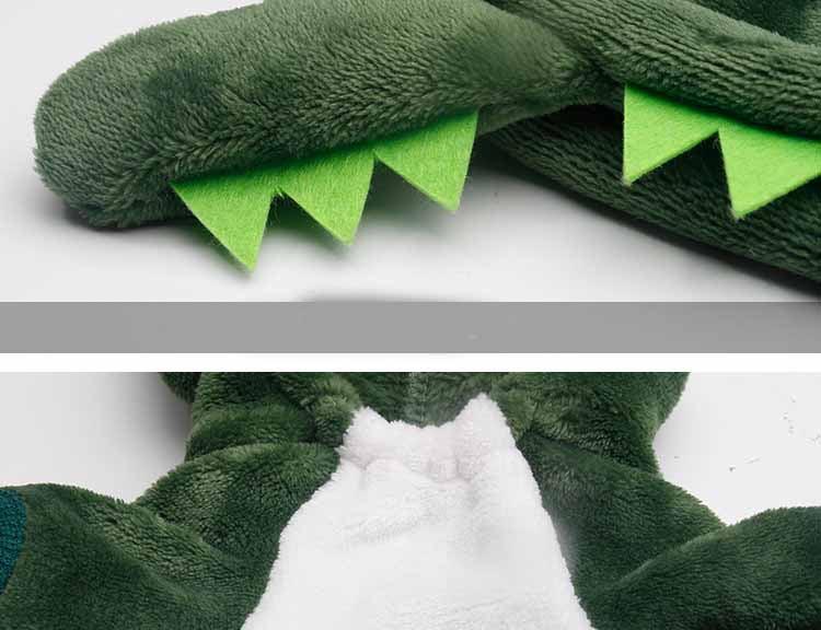 Transforming Dinosaur Pet Sweater: Stay Warm And Stylish!-3