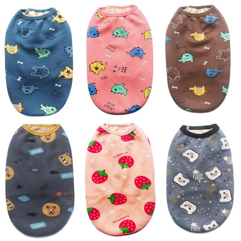Plush Vest For Pets - Cozy Autumn And Winter Clothes For Dogs And Cats-0