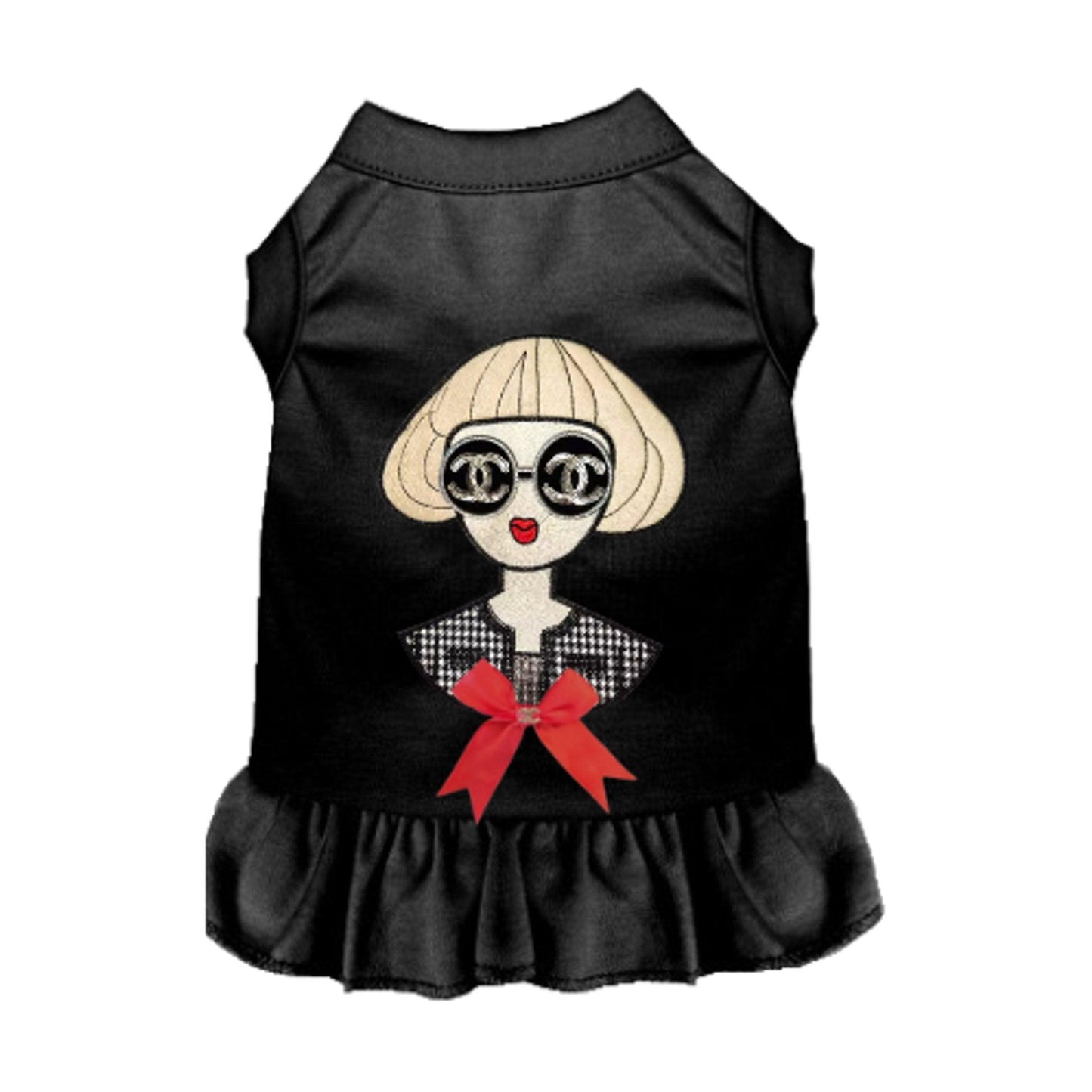 Chic Ruffled Dress for Stylish Dogs-8