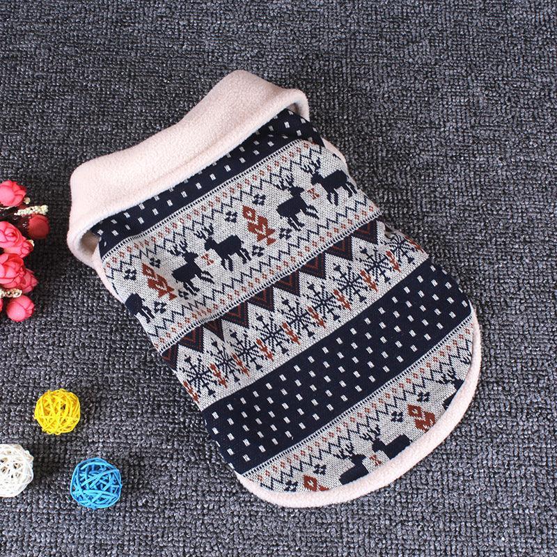 Cozy Canine Christmas Sweater-1