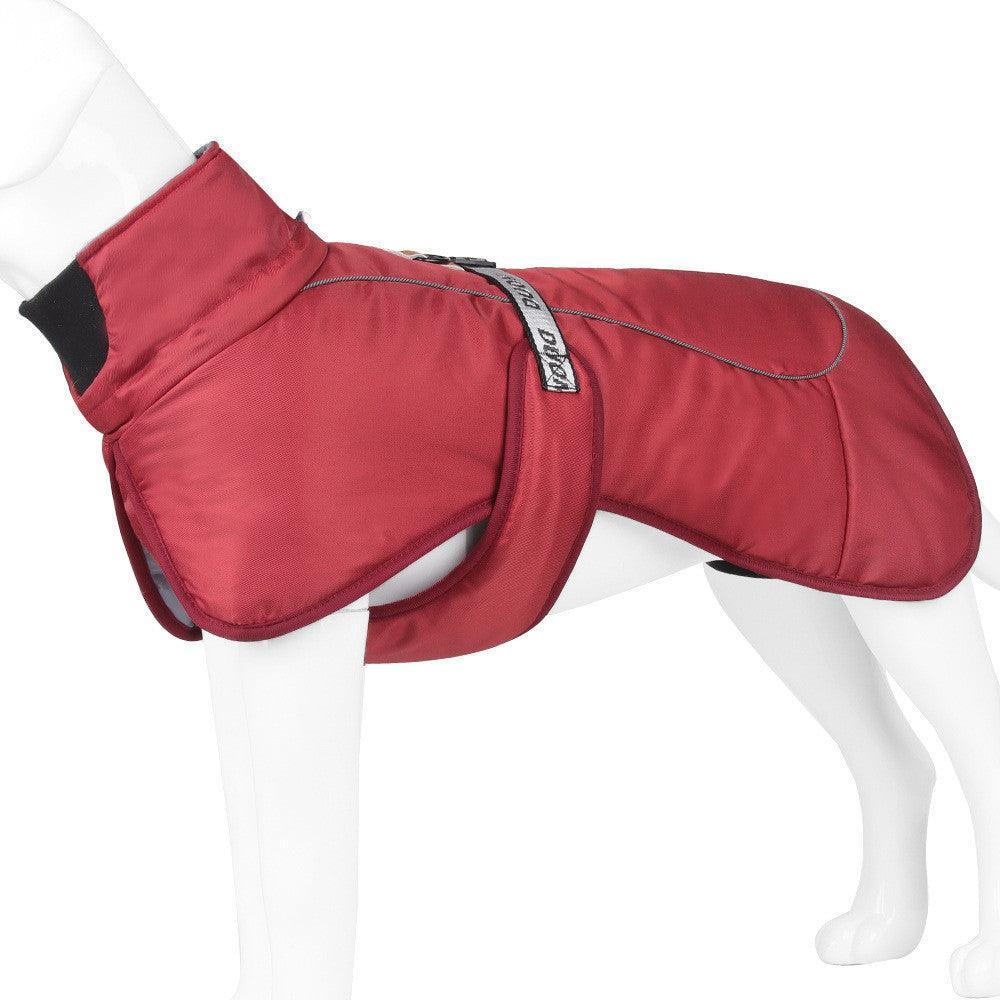 Cozy Canine Cloak: Stylish And Warm Pet Winter Wear With Reflective Safety-5