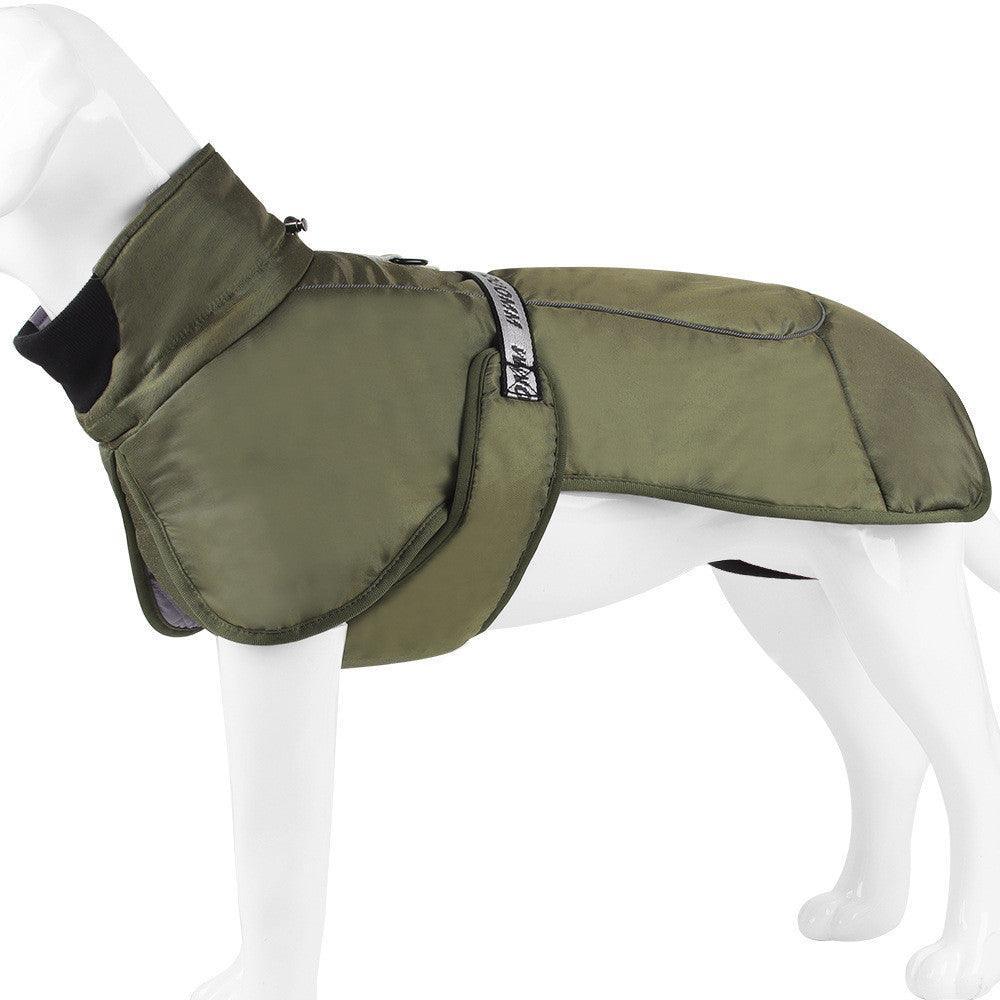 Cozy Canine Cloak: Stylish And Warm Pet Winter Wear With Reflective Safety-6