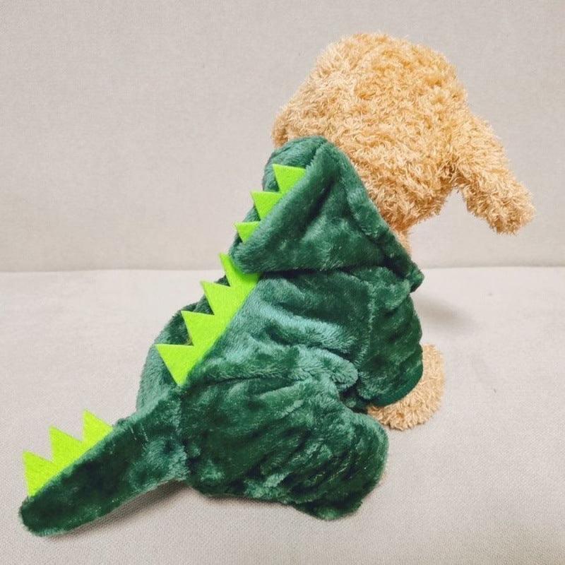 Cozy Canine Couture: Stylish Pet Dog Turned Clothes In Vibrant Hues-7