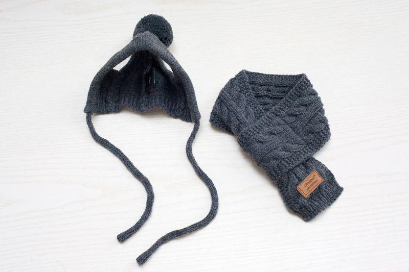 Cozy Canine Winter Ensemble: Dog Hat, Bib, Suit, And Scarf Set-5
