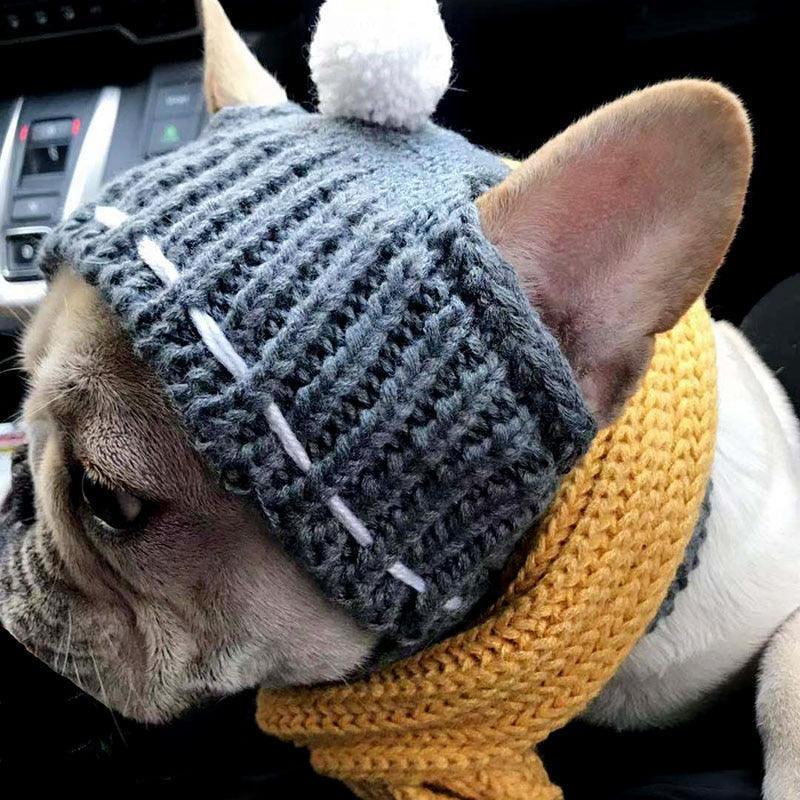 Cozy Canine Winter Hat: Keep Your Furry Friend Warm In Style!-3