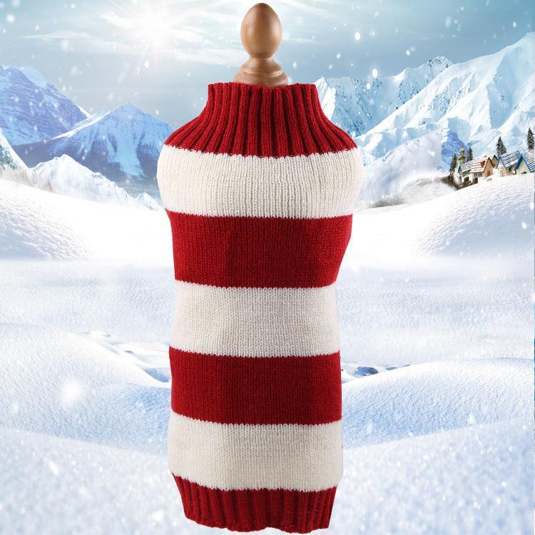 Cozy Cashmere Knit Pet Sweater - Stylish Dog Clothes For Your Furry Friend-4