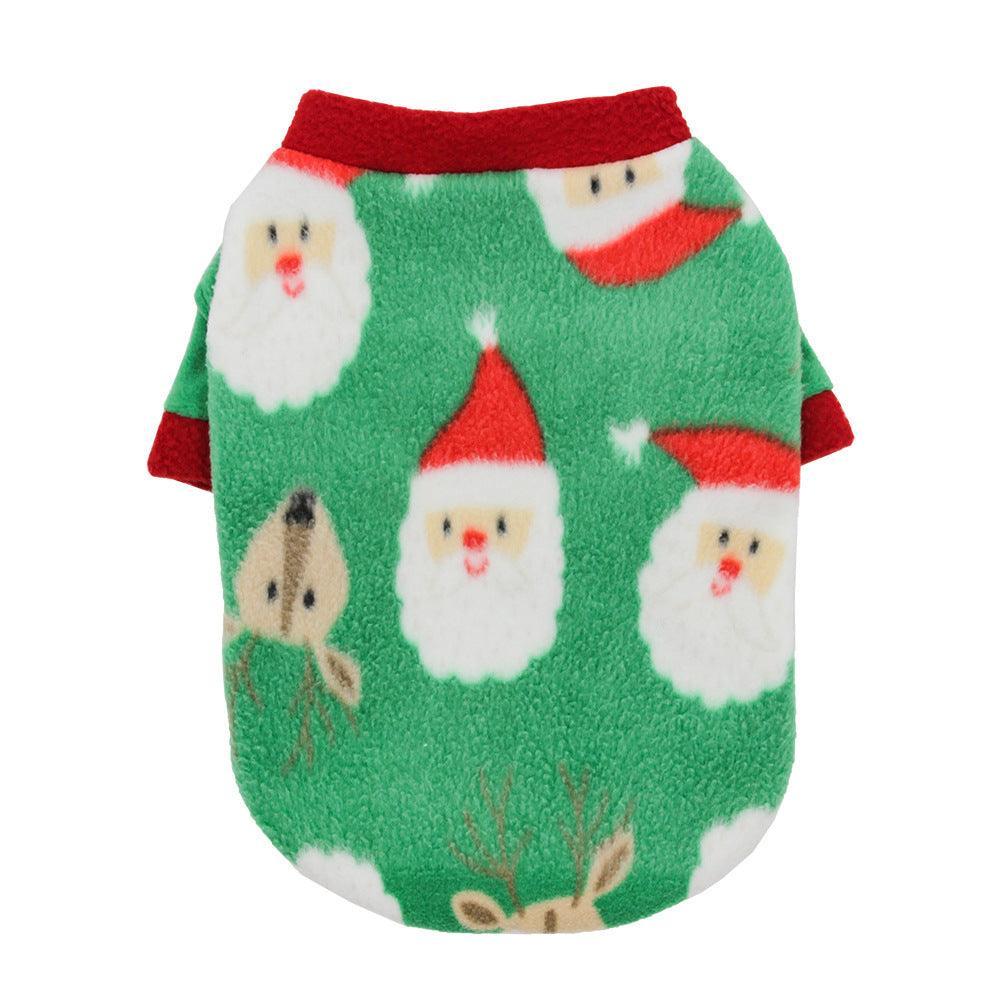 Cozy Christmas Canine Fleece Sweater-3