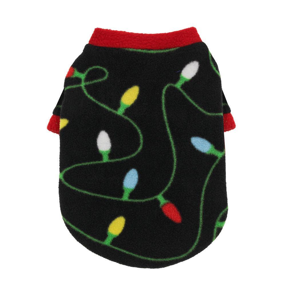Cozy Christmas Canine Fleece Sweater-4