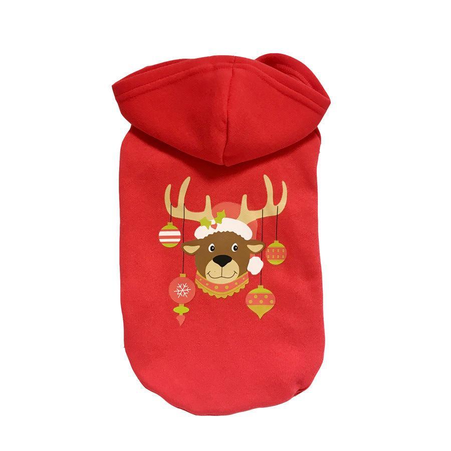 Cozy Cotton Dog Christmas Sweater - Festive Attire For Your Furry Friend-5
