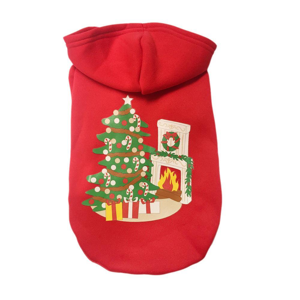 Cozy Cotton Dog Christmas Sweater - Festive Attire For Your Furry Friend-6