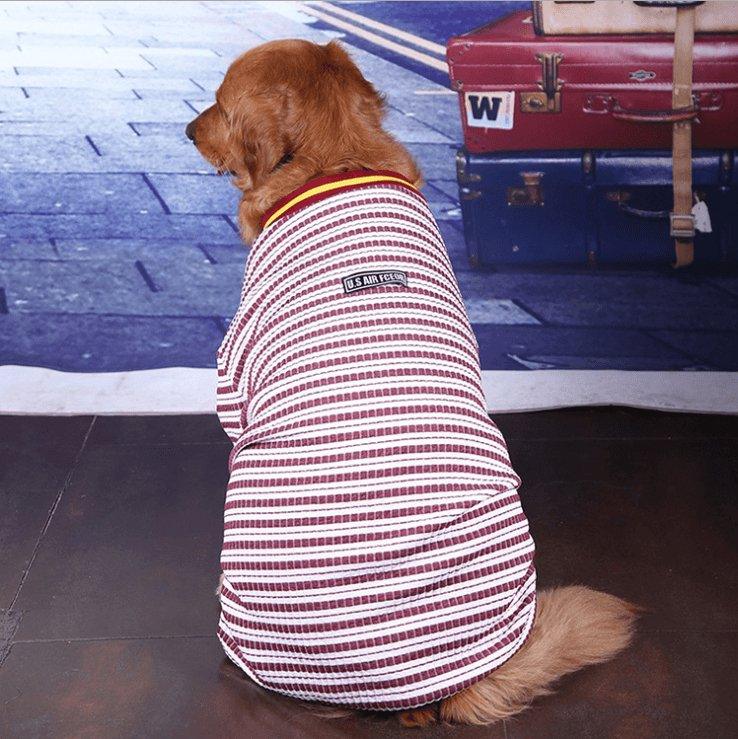 Cozy Cotton Long Sleeve Dog Shirt - Perfect Fit For Medium And Large Breeds-2