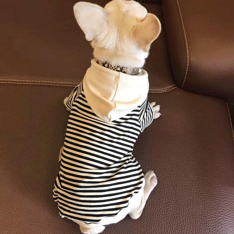 Cozy Cotton Sweatshirt For Fashionable Small Dogs-1