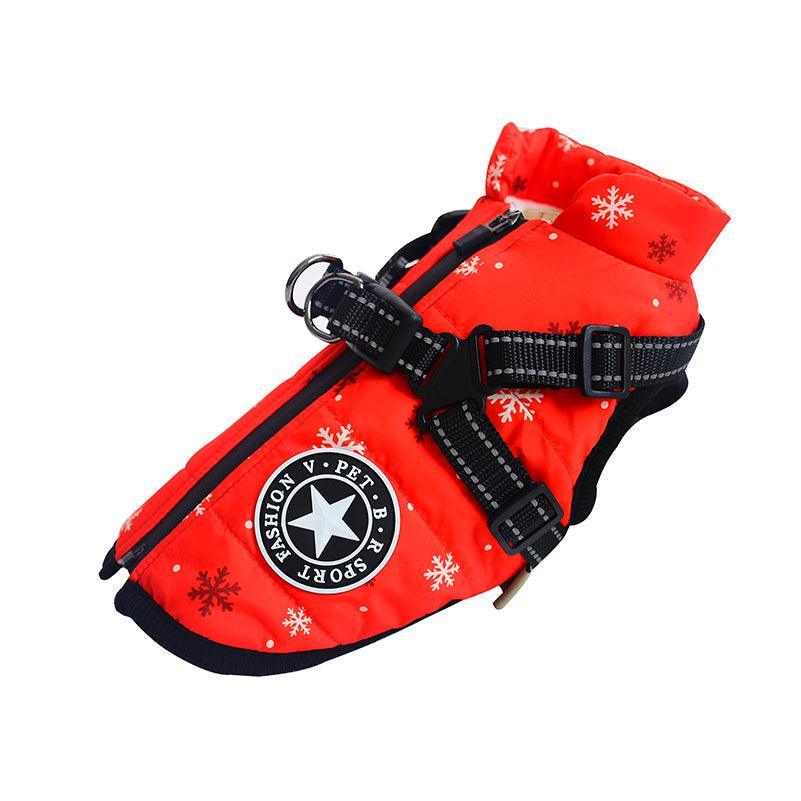 Cozycanine Integrated Cotton Vest - Stylish Winter Apparel For Dogs-12