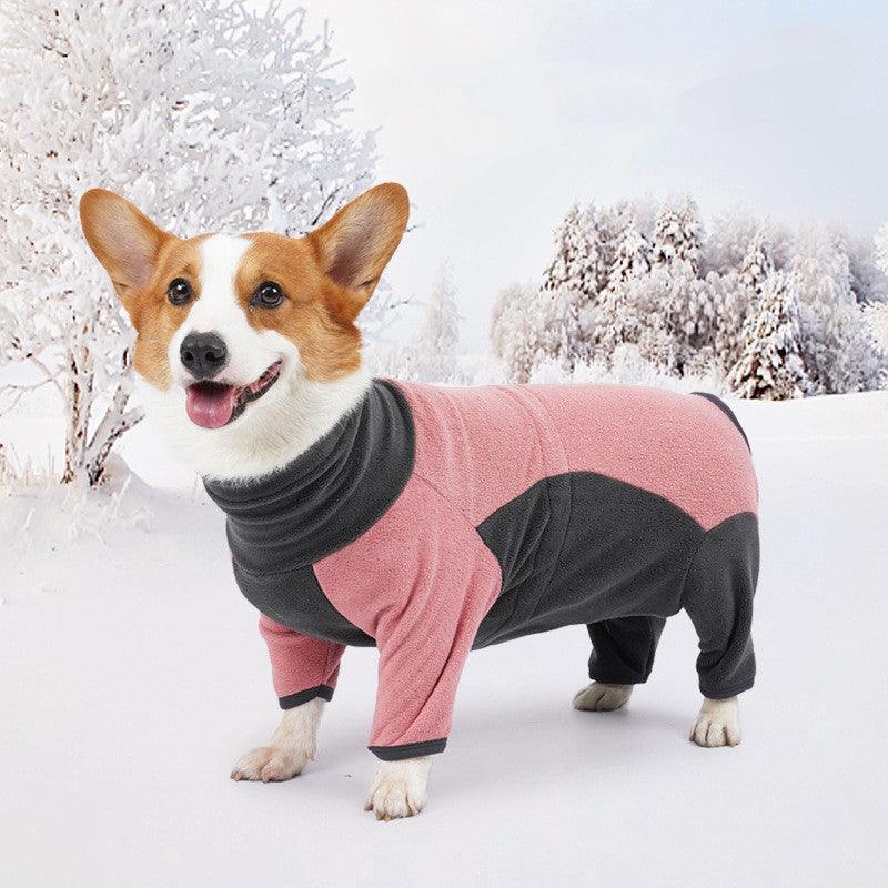 Cozycanine Winter Fleece Dog Coat - Stay Warm And Stylish All Season Long!-1