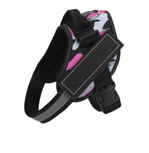 Customizable Multilingual Pet Harness With Id Patch - Personalize Your Pup's Safety And Style-6