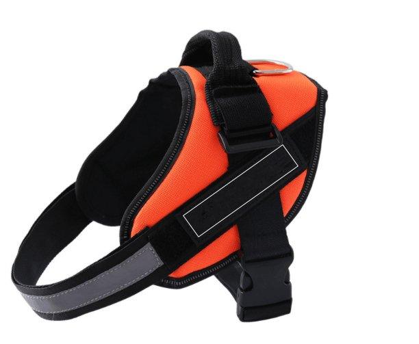 Customizable Multilingual Pet Harness With Id Patch - Personalize Your Pup's Safety And Style-2