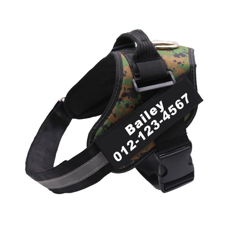 Customizable Reflective No-Pull Dog Harness: The Ultimate Safety And Comfort Solution For Your Furry Friend-3