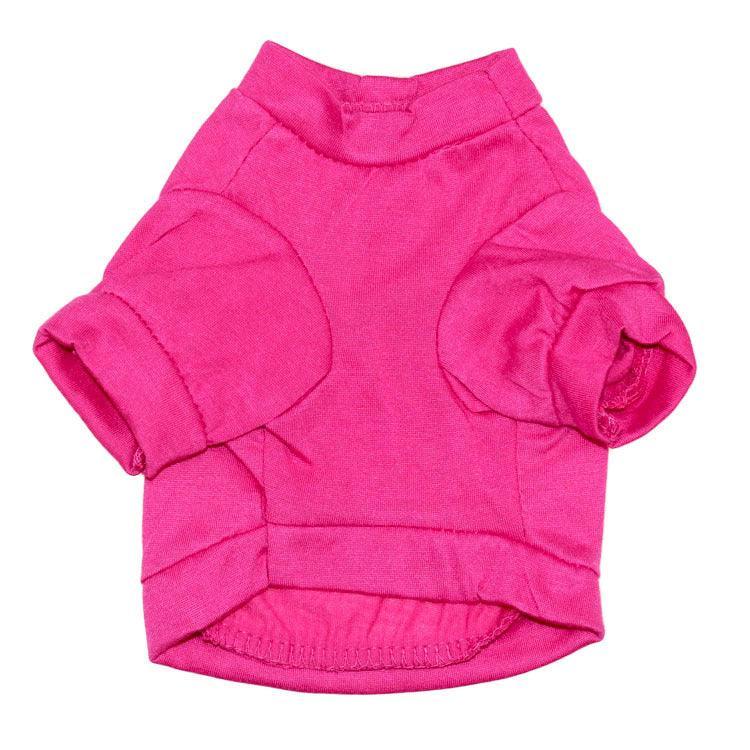 Cute Canine Couture: Printed Cotton Jersey Small Dog Pet T-Shirt-1