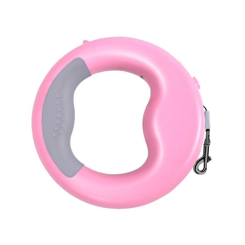 Cute Paws Night Light Retractable Pet Leash-1
