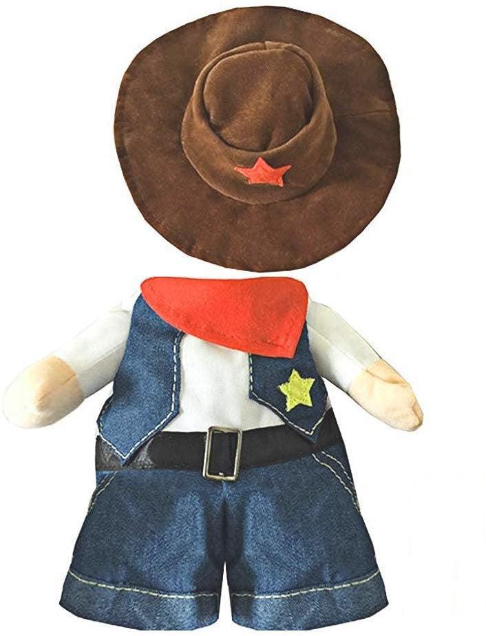 Denim Cowboy Pet Costume-2