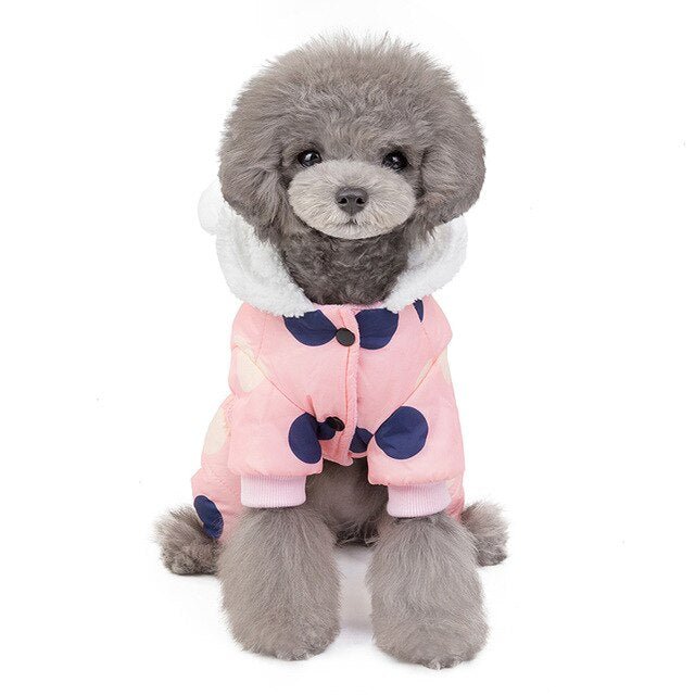 Dog Clothes Winter Pet Padded Vest Thickened Warm Jacket Costume Soft Pet Coat for Small Medium Dogs Cats Pets Outdoor Supplies-6